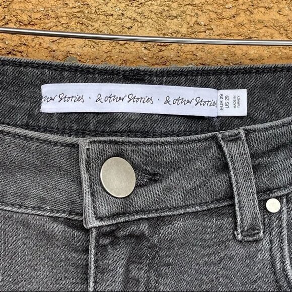 & Other Stories High Rise Skinny Jeans 29 - Picture 3 of 9
